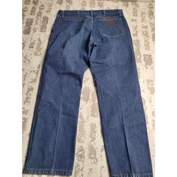 2811 Wrangler 47MWZ Cowboy Cut Regular Fit Jeans Men's 36x30 - Picture 2 of 6